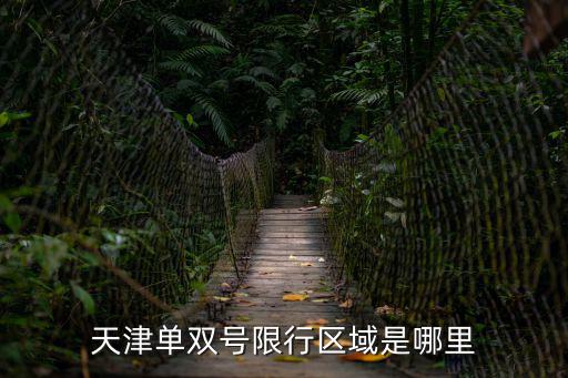 天津單雙號限行區(qū)域是哪里