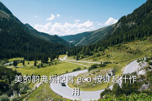 美的韻典搖控囂 eco 按鍵起什作用