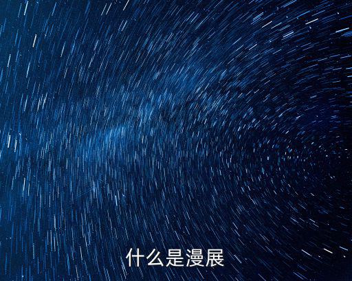 什么是漫展