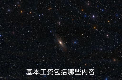 基本工資包括哪些內容