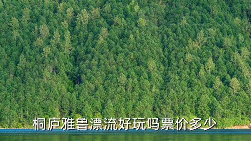 桐廬雅魯漂流好玩嗎票價多少