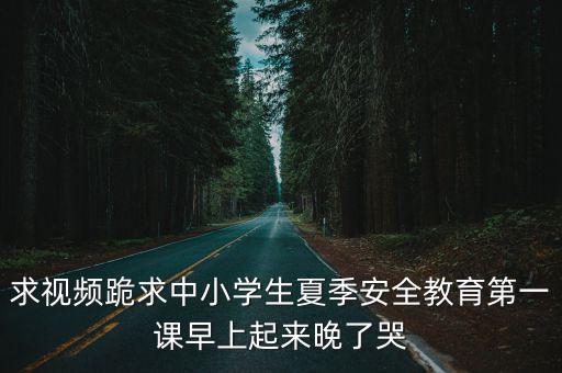 暑假安全第一課視頻，求八年級新聞作文開學的第一天200字左右注是開學式那天