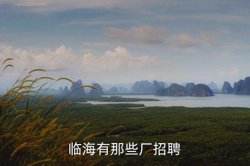 臨海有那些廠招聘