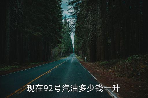 現(xiàn)在92號(hào)汽油多少錢一升