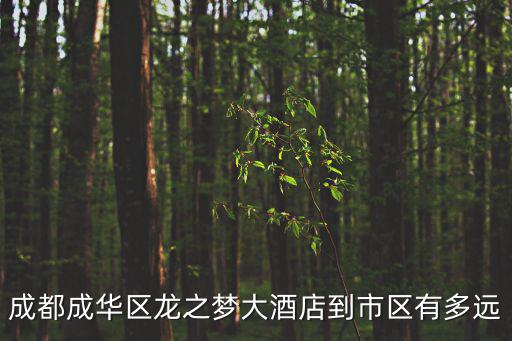 成都成華區(qū)龍之夢大酒店到市區(qū)有多遠