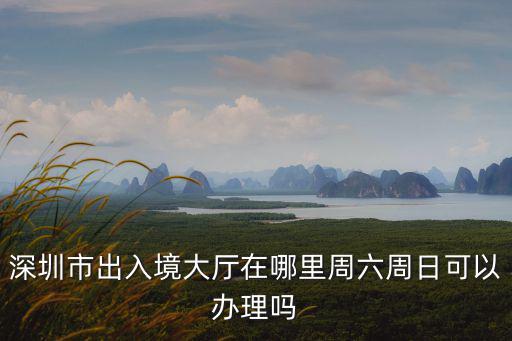深圳市出入境大廳在哪里周六周日可以辦理嗎