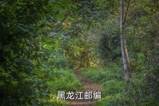 黑龍江郵編
