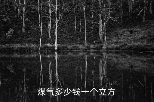 煤氣多少錢一個立方