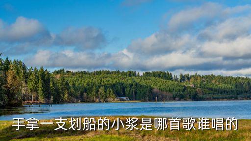 手拿一支劃船的小漿是哪首歌誰唱的