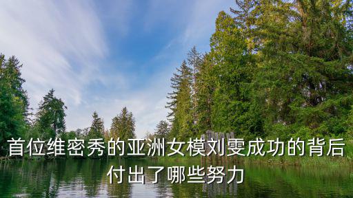 劉雯維密秀，這是維多利亞的秘密第幾年的秀劉雯出場在第幾分鐘