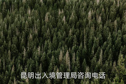昆明出入境管理局咨詢電話