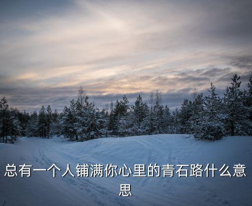 青石路，門前青石路打一數(shù)字
