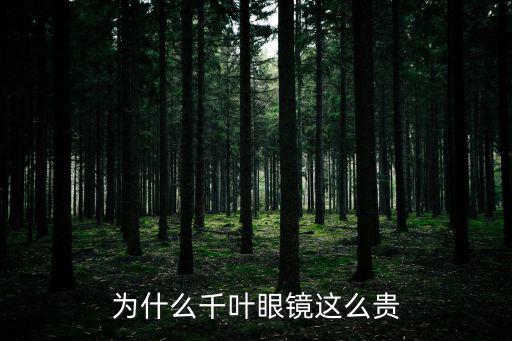 為什么千葉眼鏡這么貴