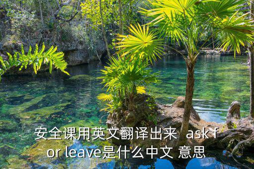 安全課用英文翻譯出來  ask for leave是什么中文 意思