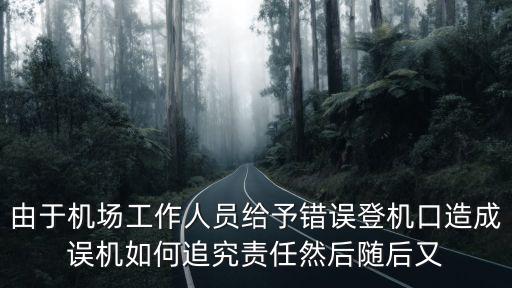 誤機(jī)，什么是屬于誤機(jī)什么是屬于誤機(jī)