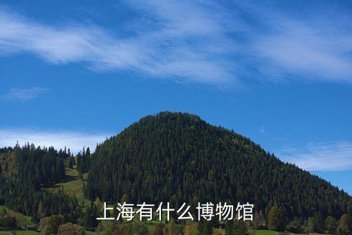 上海有什么博物館