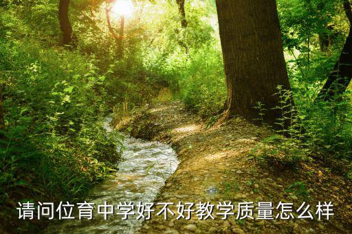 請問位育中學好不好教學質量怎么樣