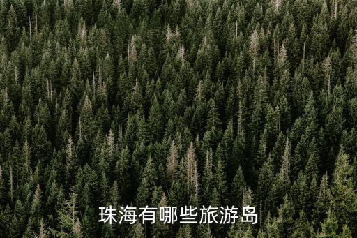 珠海有哪些旅游島