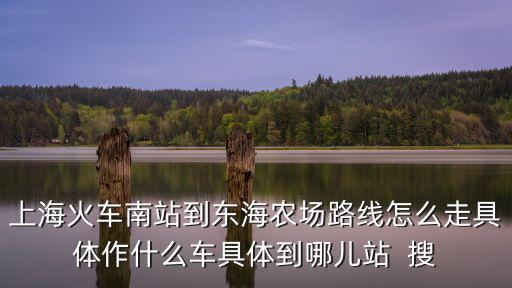上?；疖嚹险镜綎|海農場路線怎么走具體作什么車具體到哪兒站  搜