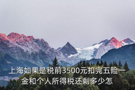 上海稅收計算器，上海個稅計算公式是什么