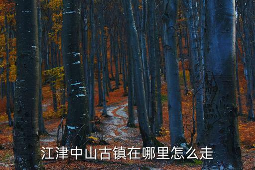 江津中山古鎮(zhèn)，江津中山古鎮(zhèn)有什么好玩的