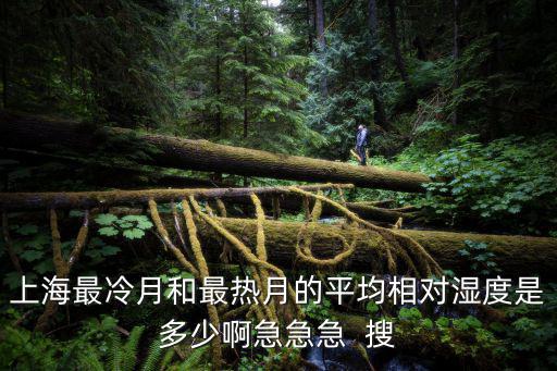 上海最冷月和最熱月的平均相對濕度是多少啊急急急  搜