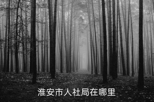 淮安市人社局在哪里