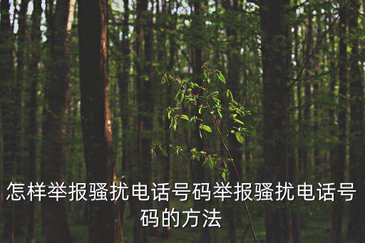 電話號(hào)碼舉報(bào)，請(qǐng)問(wèn)投訴電話多少號(hào)
