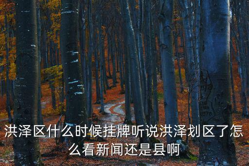 洪澤區政府，洪澤縣縣長是誰