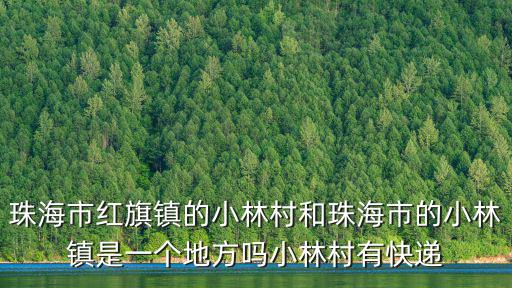 珠海市紅旗鎮的小林村和珠海市的小林鎮是一個地方嗎小林村有快遞