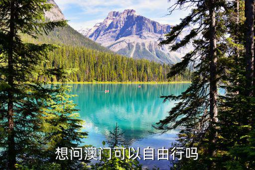 想問澳門可以自由行嗎