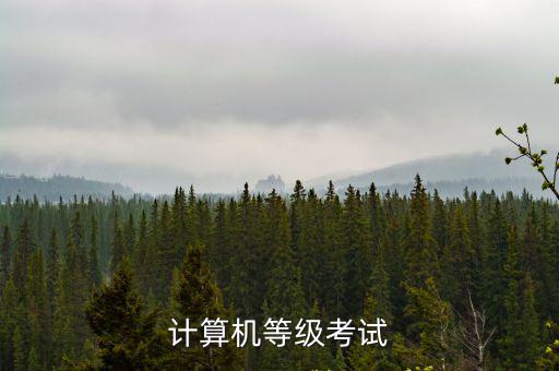 計算機等級考試