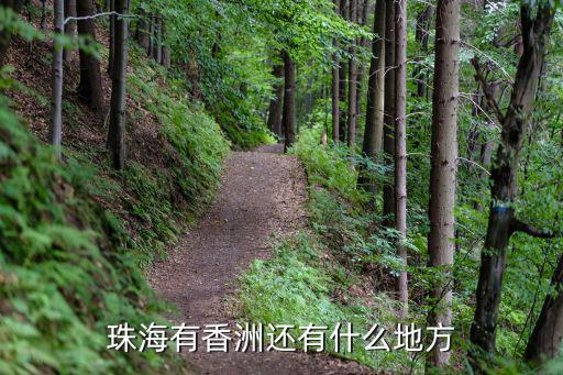 珠海有香洲還有什么地方