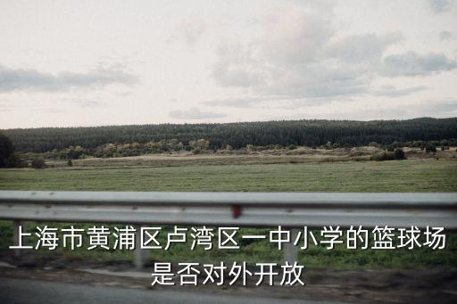 上海市黃浦區(qū)盧灣區(qū)一中小學(xué)的籃球場(chǎng)是否對(duì)外開(kāi)放