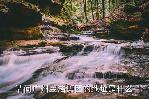 請問廣州寶潔集團(tuán)的地址是什么