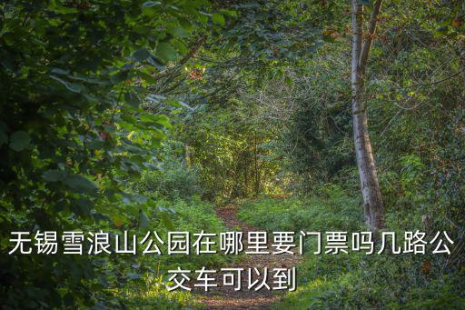 無錫雪浪山公園在哪里要門票嗎幾路公交車可以到