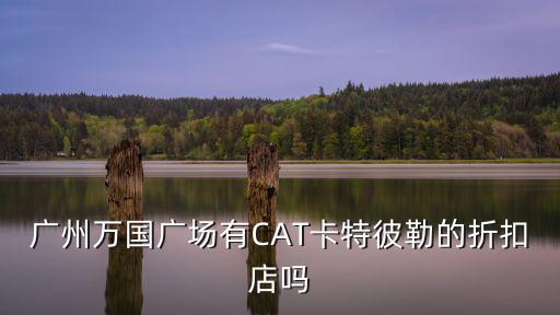 廣州萬國廣場有CAT卡特彼勒的折扣店嗎