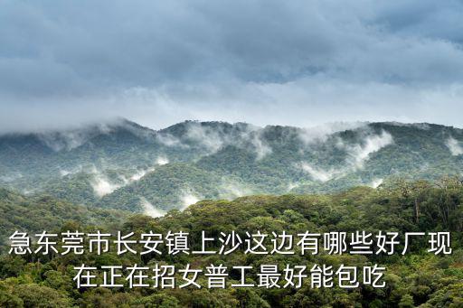急東莞市長安鎮上沙這邊有哪些好廠現在正在招女普工最好能包吃