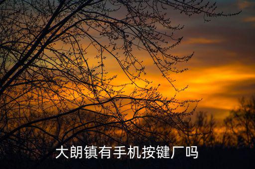 東莞大朗慶幫電子，大朗鎮(zhèn)有手機(jī)按鍵廠嗎