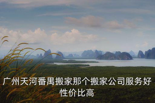 廣州天河番禺搬家那個(gè)搬家公司服務(wù)好性價(jià)比高