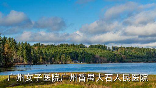 廣州女子醫院廣州番禺大石人民醫院