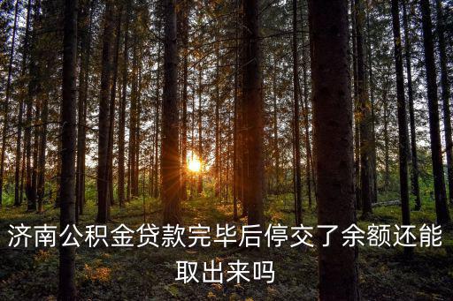 公積金停繳后可以提取嗎，住房公積金停繳后什么時候可以取錢