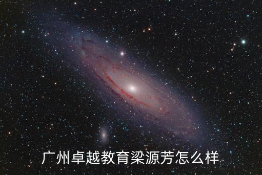 廣州卓越教育梁源芳怎么樣
