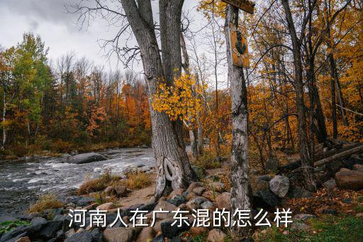 河南人在東莞黑勢力，河南人在廣東混的怎么樣
