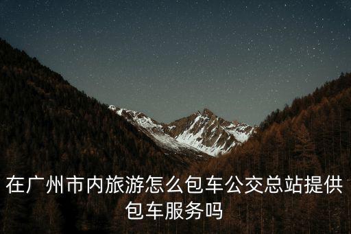 廣州包車，廣州租車廣州包車廣州旅游包車選擇哪間公司比較好