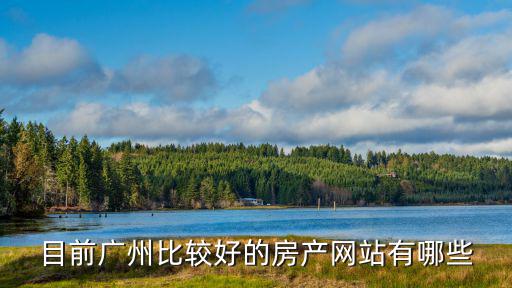 目前廣州比較好的房產網站有哪些