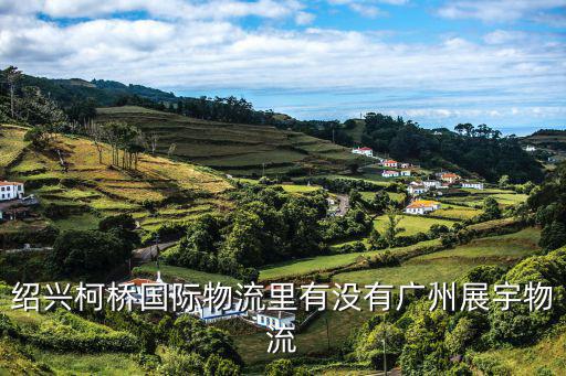 紹興柯橋國際物流里有沒有廣州展宇物流