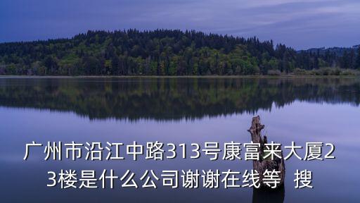 廣州普進精密科技有限公司，地址海珠區新港西路135號中大科技園五樓501室是什么公司