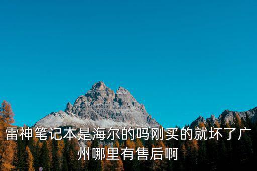 雷神筆記本是海爾的嗎剛買的就壞了廣州哪里有售后啊