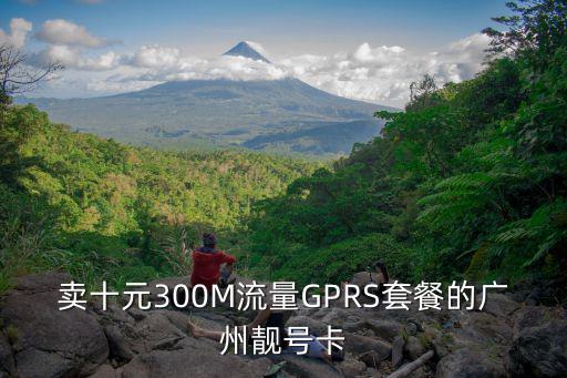 賣十元300M流量GPRS套餐的廣州靚號卡